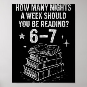 67 Nights Reading Meme For Bibliophiles Englieache Poster