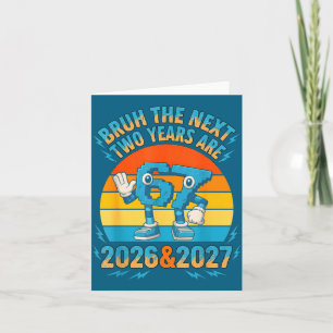 67 Nye 2026 Funny Boys Kids New Years Eve Party 6 Card