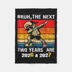 67 Nye 2026 Funny Boys Kids New Years Eve Party 6  Fleece Blanket