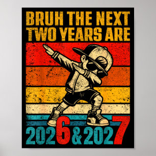 67 Nye 2026 Funny New Year's Eve Party 6 7 Meme Bo Poster