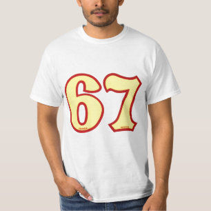 67 old school bmx #s T-Shirt