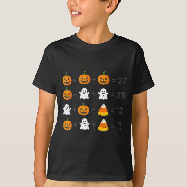 67 Order Operations Math Teacher Halloween Costume T-Shirt (Front)