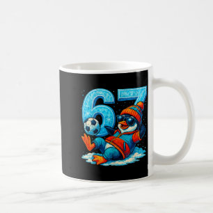 67 Penguin Soccer Funny Winter Meme Gift _2 Coffee Mug