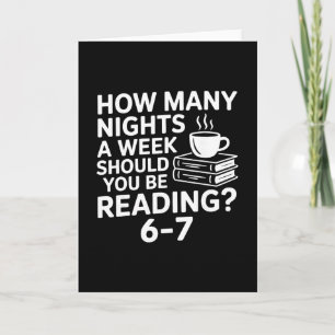 67 Reading Book Lover Funny Six Seven Meme Bookwor Card
