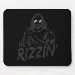 67 Rizzin Jesus for Men Boys Women Kids Youth Mouse Pad