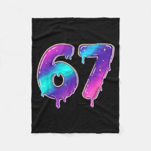 67 Shirt, 67 Meme Baseball Lifestyle 101 Apparel Y Fleece Blanket