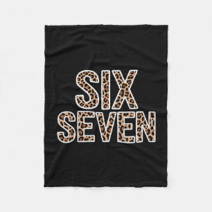 67 Shirt For Teachers 67 Meme Women Teacher Six Se Fleece Blanket