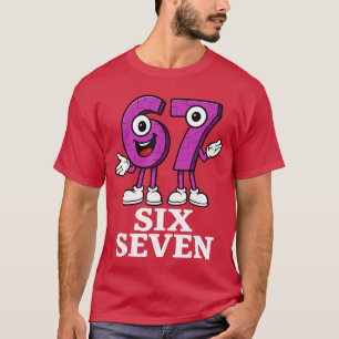 67 Si Seven 67 Funny Italian Brainrot Gaming Meme T-Shirt