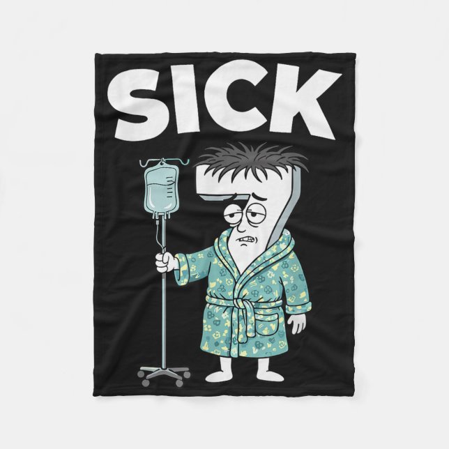67 Sick Seven Six 6 7 Meme  Fleece Blanket (Front)
