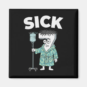 67 Sick Seven Six 6 7 Meme Magnet