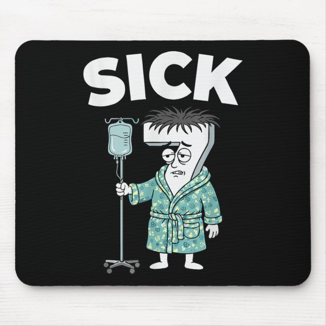 67 Sick Seven Six 6 7 Meme  Mouse Pad (Front)