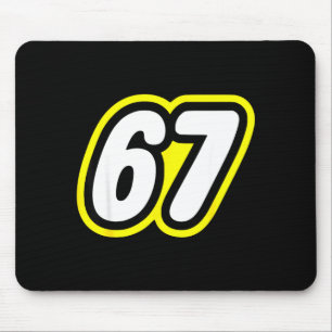 67 Six Seven 6 7 Boys Girls Kids Teens Tee  Mouse Pad