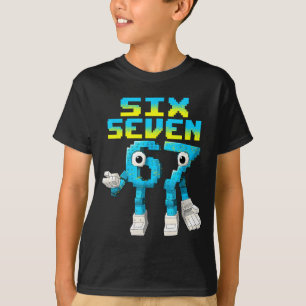 67 Six Seven 6-7 - Funny Italian Brainrot Kids Gam T-Shirt