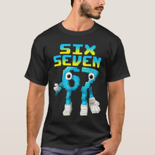 67 Six Seven 6-7 - Funny Italian Brainrot Kids Gam T-Shirt