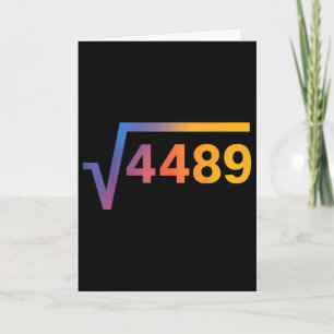 67 Six Seven 6-7 Meme Card