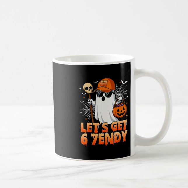 67 Six Seven 6 7endy Let's Get Sendy Meme Hallowee Coffee Mug (Right)