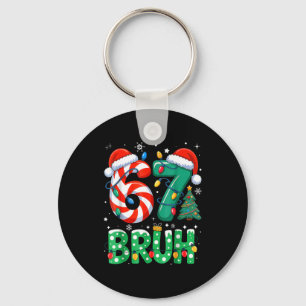 67 Six Seven Bruh Funny Christmas 6 7 Meme Men Wom Key Ring