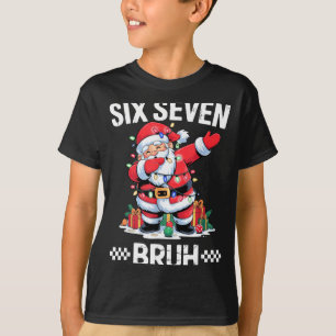 67 Six Seven Burh Christmas 6 7 Meme T-Shirt