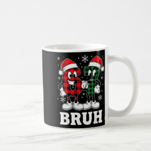 67 Six Seven Christmas Bruh Funny Italian Brainrot Coffee Mug