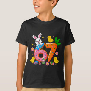 67 six seven cute bunny rabbit easter day girl kid T-Shirt