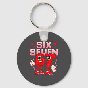 67 Six Seven For Kids Boys Youth Womens Adult Vale Key Ring