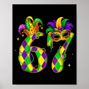 67 Six Seven For Women Men Kids Boys Girls Adults Poster