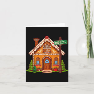 67 Six Seven Gingerbread House Funny Teacher Chris Card