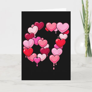 67 Six Seven Hearts Valentine Gen Alpha Brain Rot  Card