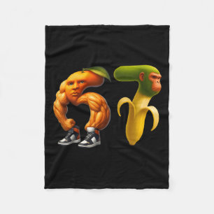 67 Six Seven Italian Brainrot Meme Couple Matching Fleece Blanket