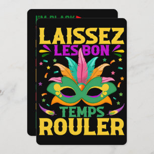 67 Six Seven Mardi-Gras Black History 2026 Holiday Card