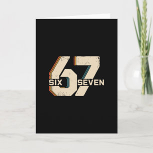 67 Six Seven Meme 1  Card
