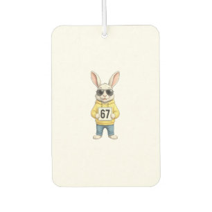 67 Six Seven Meme 6 7 Funny Easter Day for Boys Me Car Air Freshener