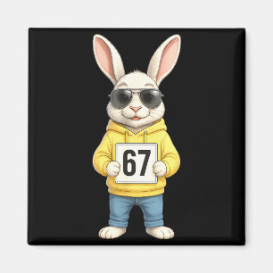 67 Six Seven Meme 6 7 Funny Easter Day For Boys Me Magnet