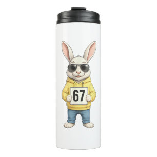 67 Six Seven Meme 6 7 Funny Easter Day for Boys Me Thermal Tumbler