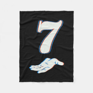 67 Six Seven Meme Couple Matching Halloween Costum Fleece Blanket