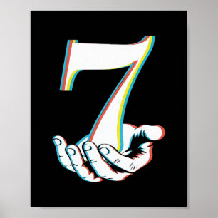 67 Six Seven Meme Couple Matching Halloween Costum Poster