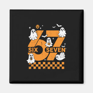 67 Six Seven Meme Fun 6 7 Couple Matching Hallowee Magnet