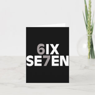 67 Six Seven Meme Funny Gen Alpha Slang Teens Kids Card