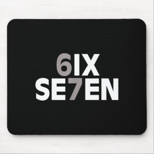 67 Six Seven Meme Funny Gen Alpha Slang Teens Kids Mouse Pad