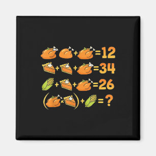 67 Six Seven Meme Math Thanksgiving Equation Logic Magnet