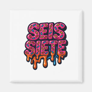 67 Six Seven Seis Seven Spanish Brainrot Viral Mem Magnet