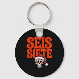 67 Six Seven Spanieacher Bilingual Seis Siete Chri Key Ring