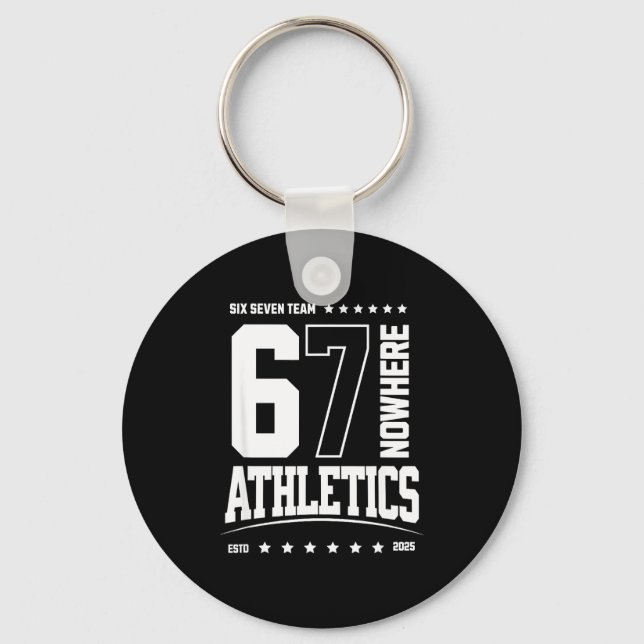 67 Six Seven Srts Athletics  Key Ring (Front)