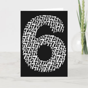 67 Sixty Seven Halloween Costume Design Funny 6 7  Card
