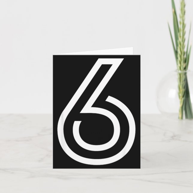 67 Sixty Seven Halloween Costume Design Funny 6 7  Card (Front)