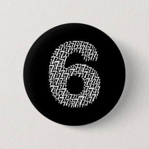 67 Sixty Seven Halloween Costume Design Funny 6 7 Cm Round Badge
