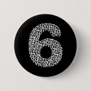 67 Sixty Seven Halloween Costume Design Funny 6 7 Cm Round Badge