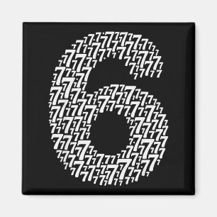 67 Sixty Seven Halloween Costume Design Funny 6 7  Magnet