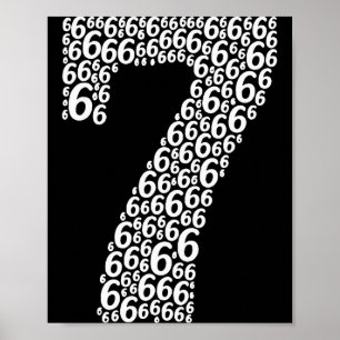 67 Sixty Seven Halloween Costume Funny Meme Poster