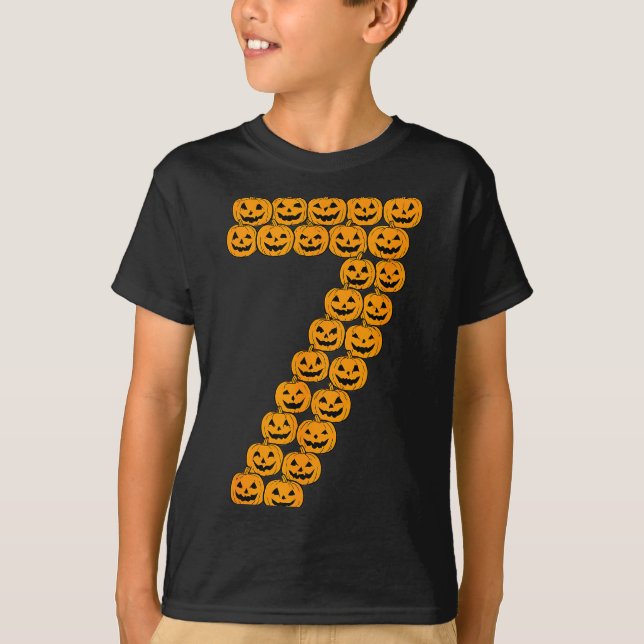 67 Sixty Seven Halloween Costume Pumpkins Funny 6  T-Shirt (Front)